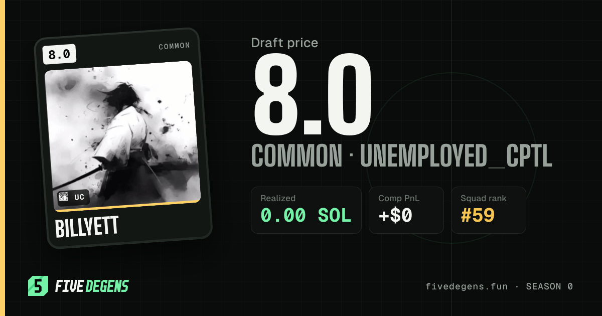 BillyETT share card