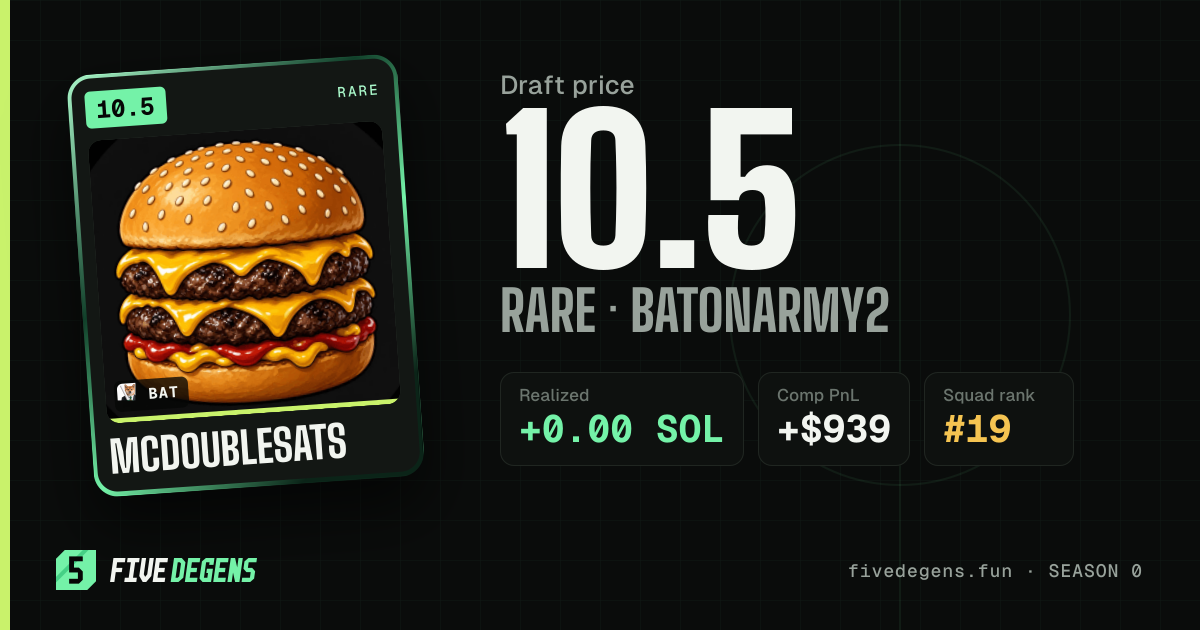 McDoubleSats share card