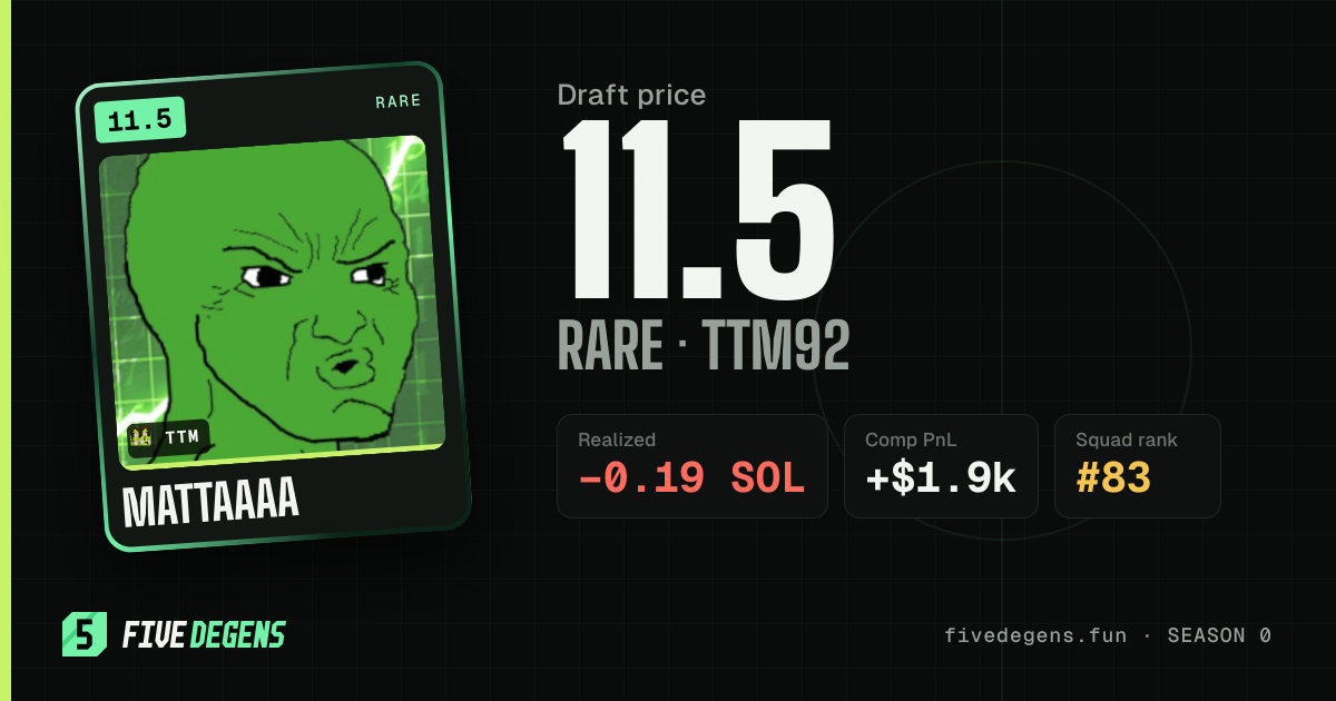 Mattaaaa share card