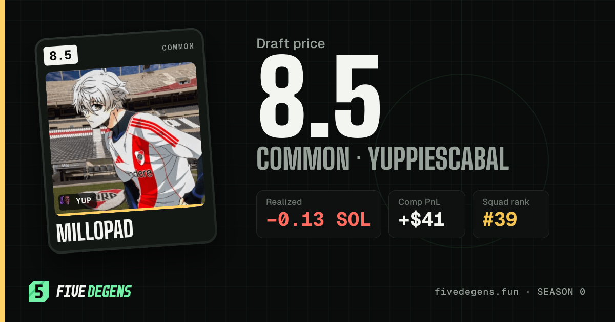 Millopad share card
