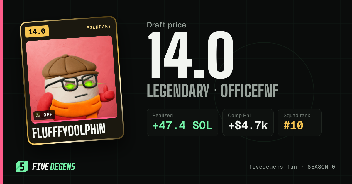 FlufffyDolphin share card
