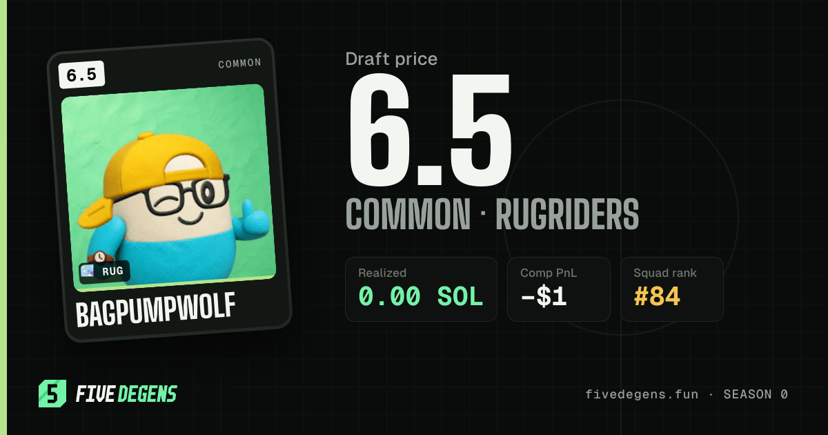 BagPumpWolf share card