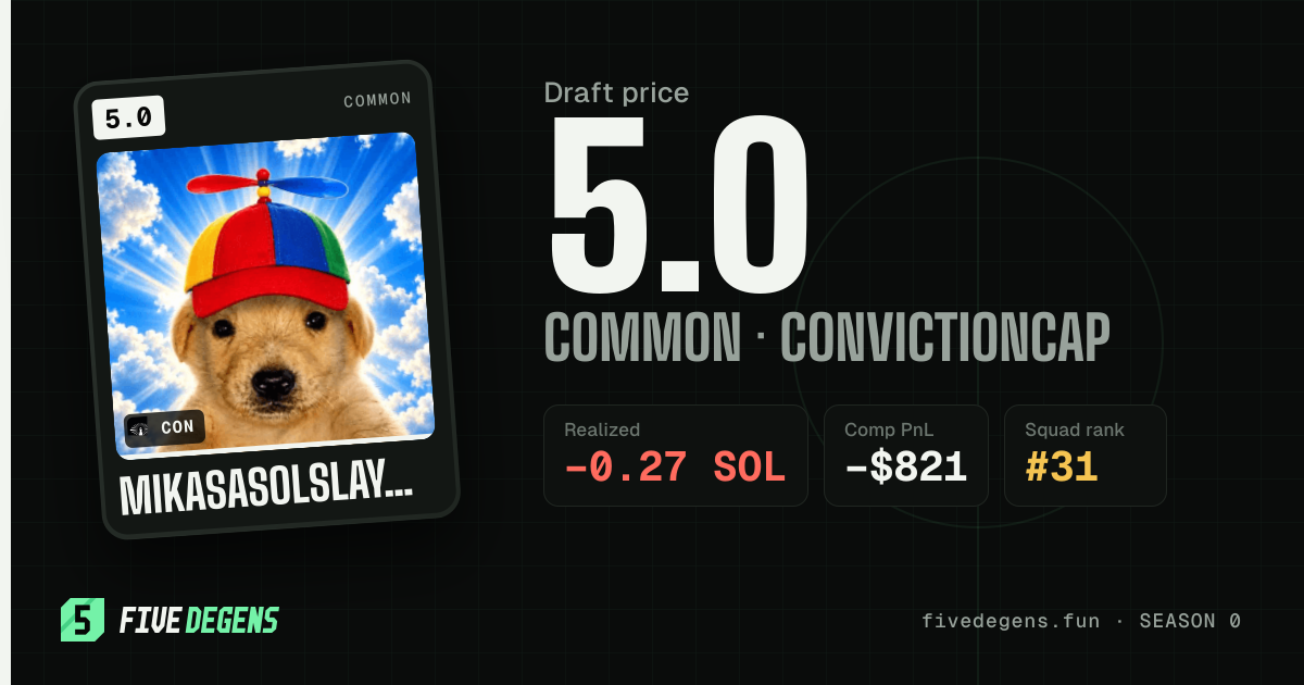 Mikasasolslayer share card