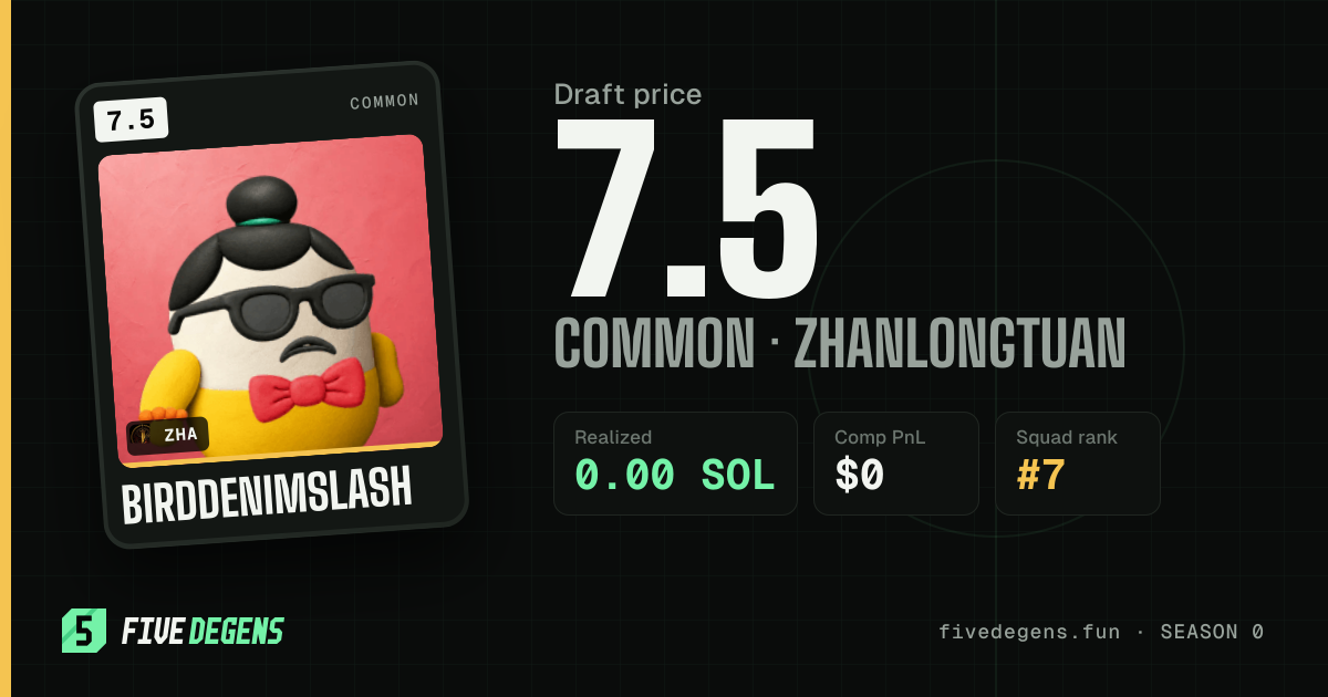 BirdDenimSlash share card