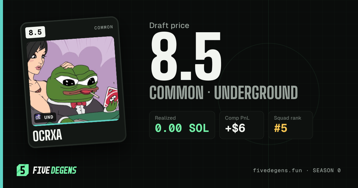 ocrxa share card