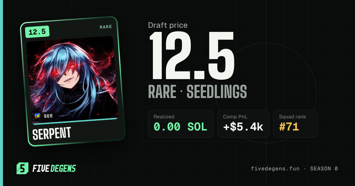 Serpent share card
