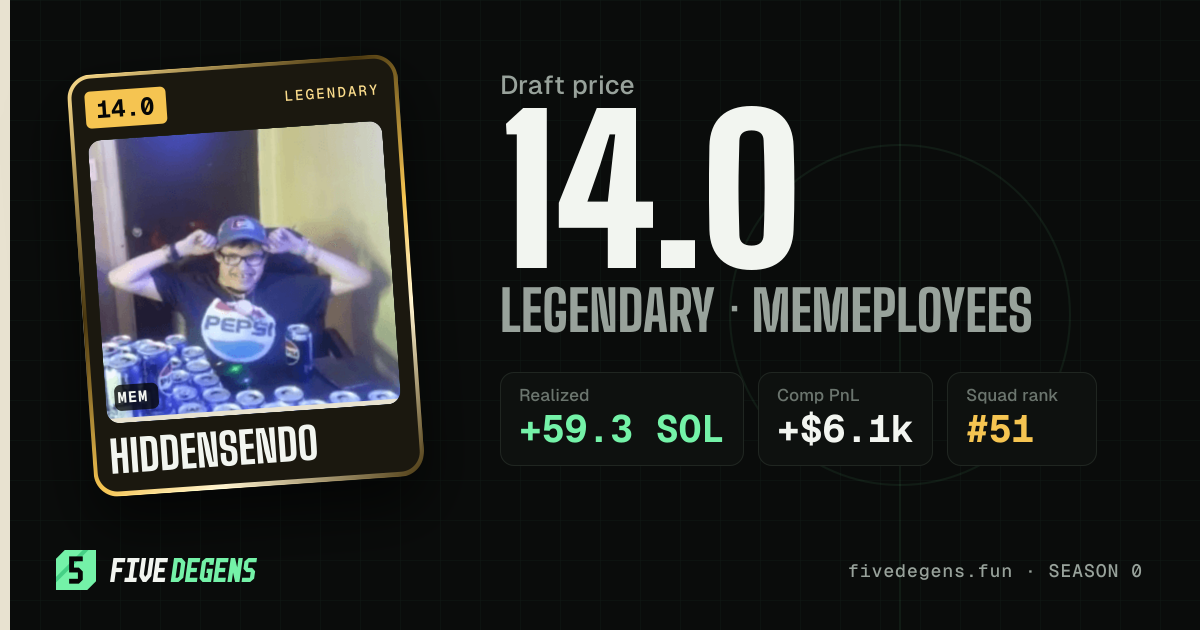hiddensendo share card