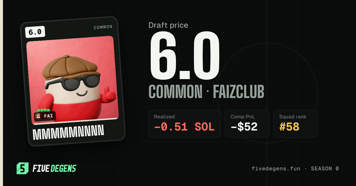 mmmmmnnnn share card
