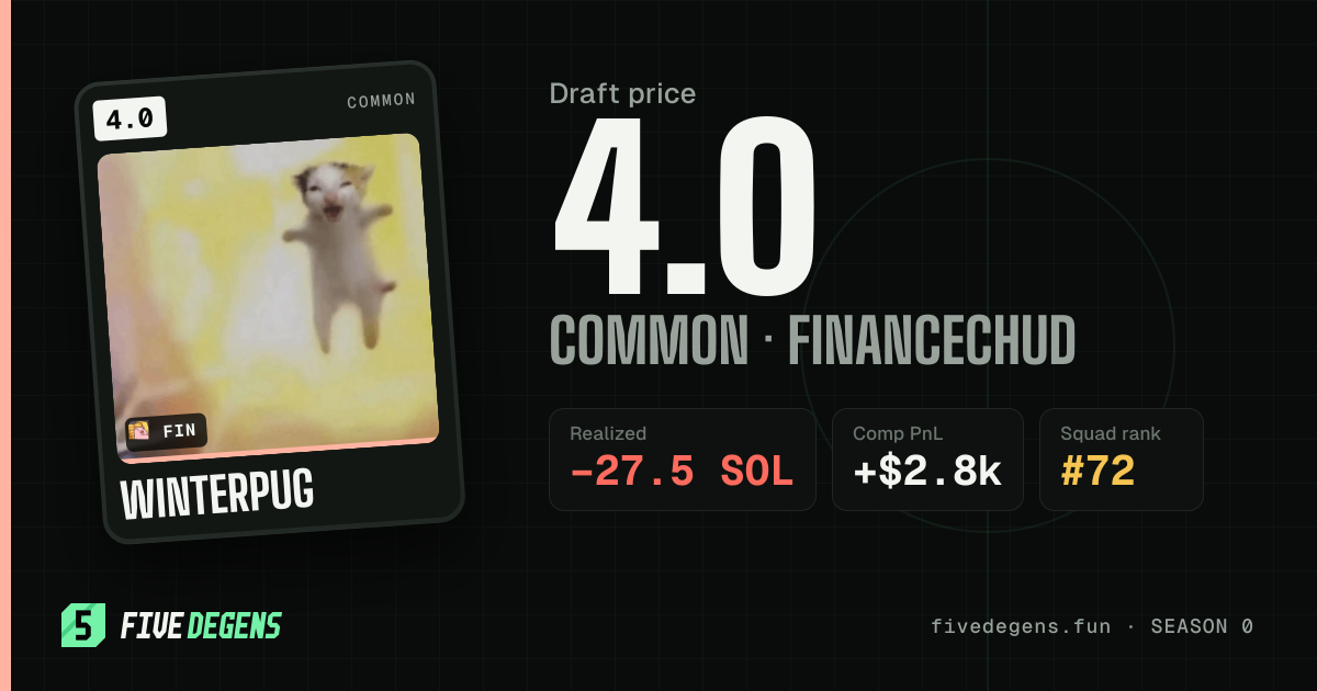 WINTERPUG share card