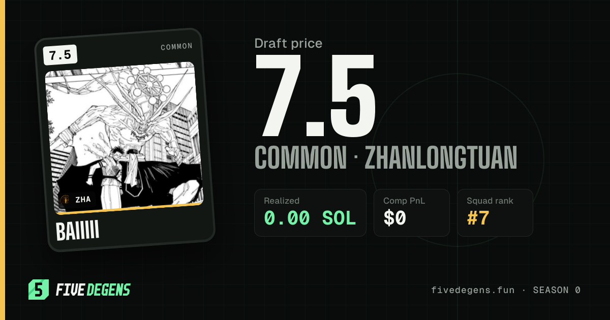 Baiiiii share card