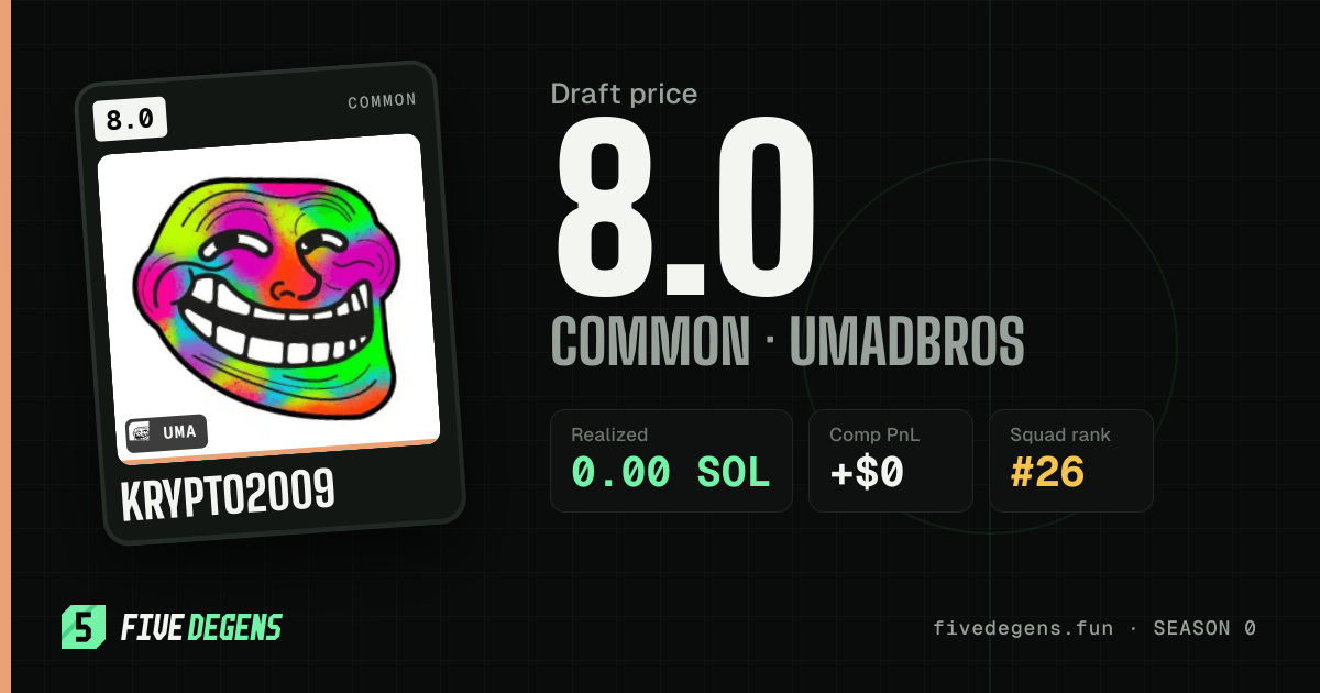 krypto2009 share card