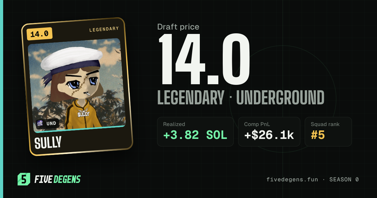 sully share card