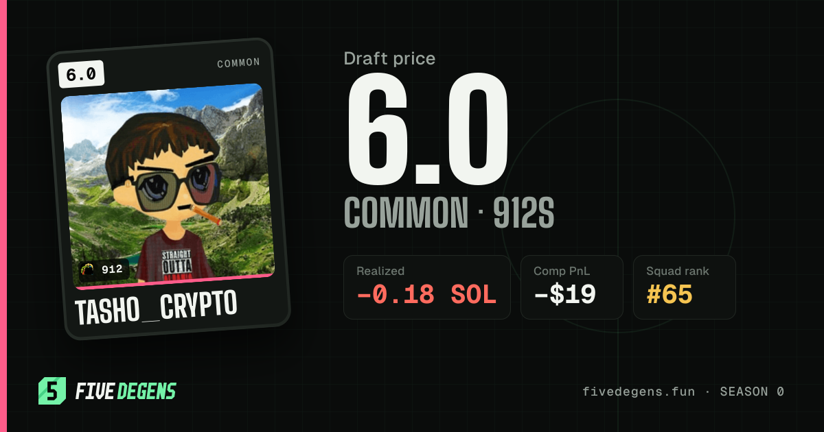 Tasho_crypto share card