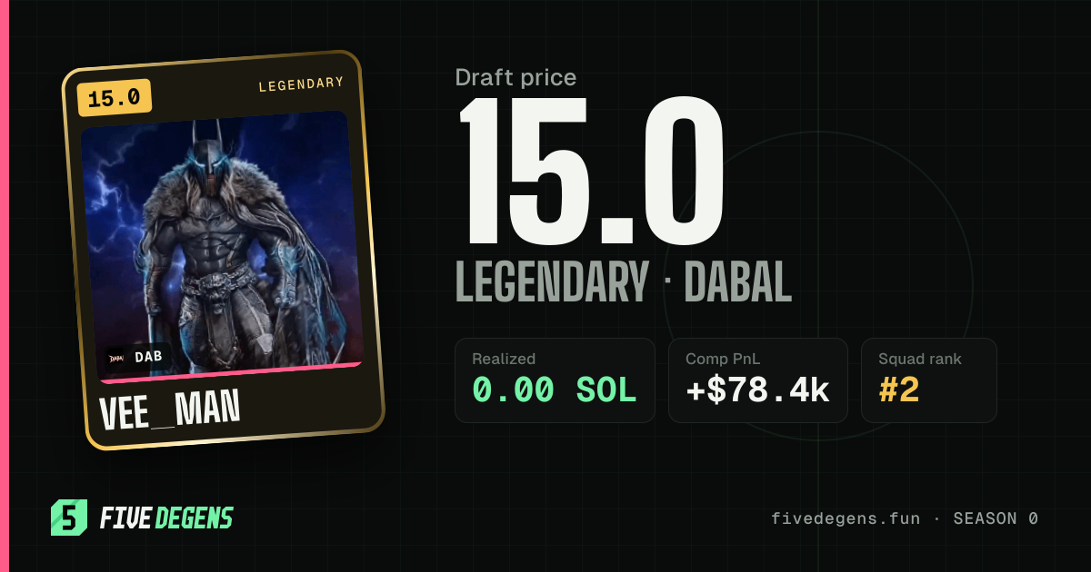 vee_man share card