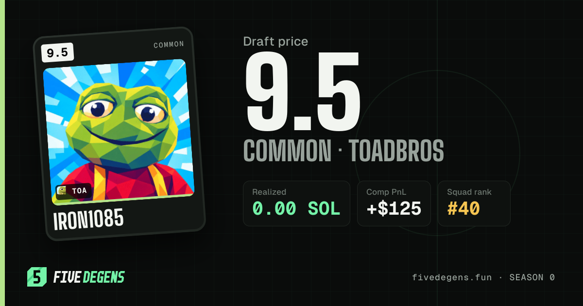 IRON1085 share card