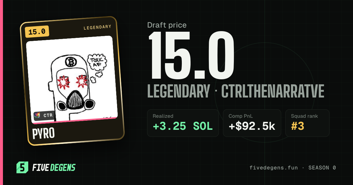pyro share card