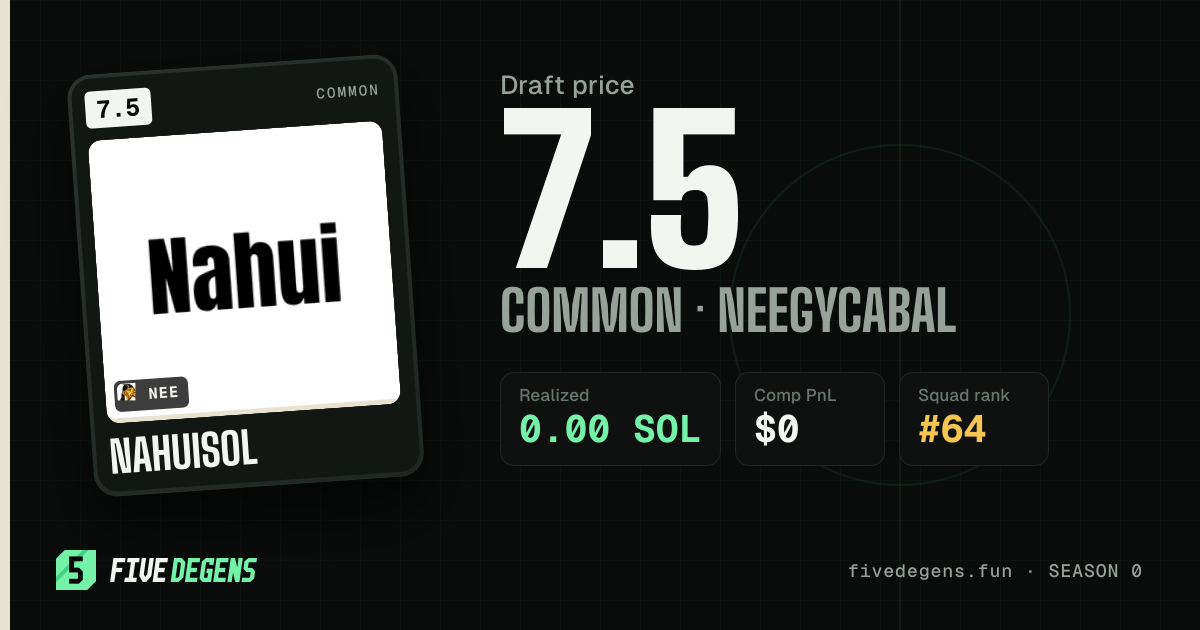 NahuiSol share card