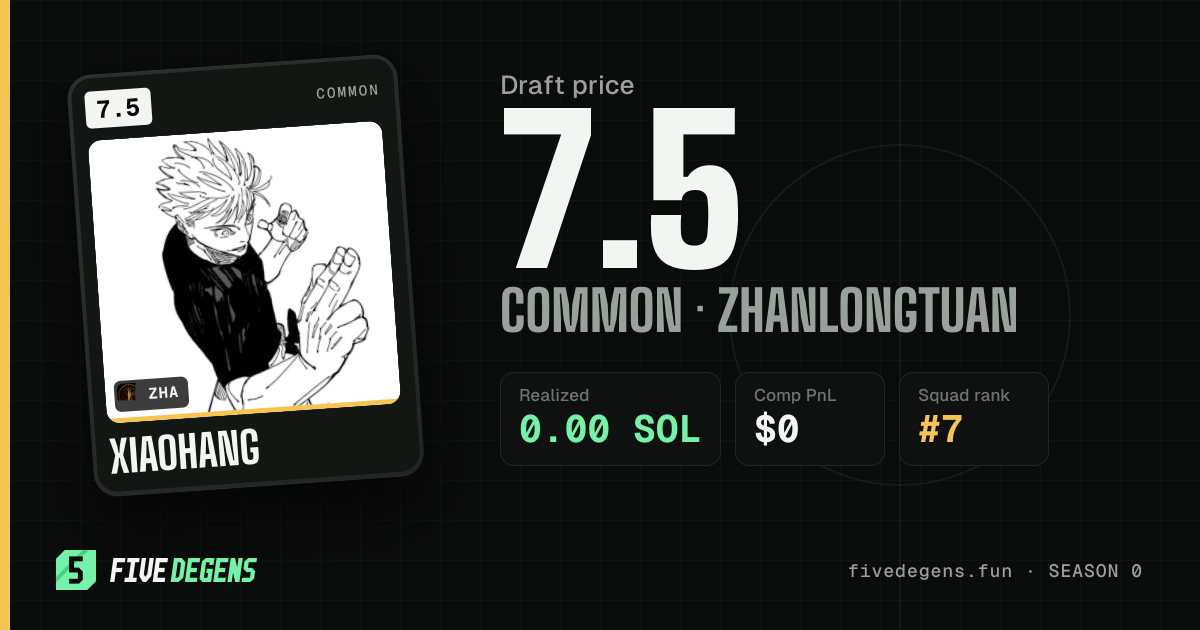 xiaohang share card