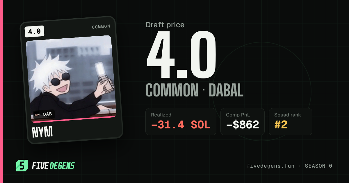 nym share card