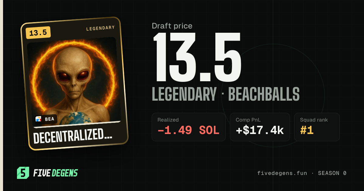 DecentralizeDie share card