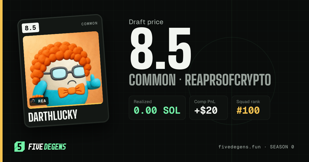 Darthlucky share card