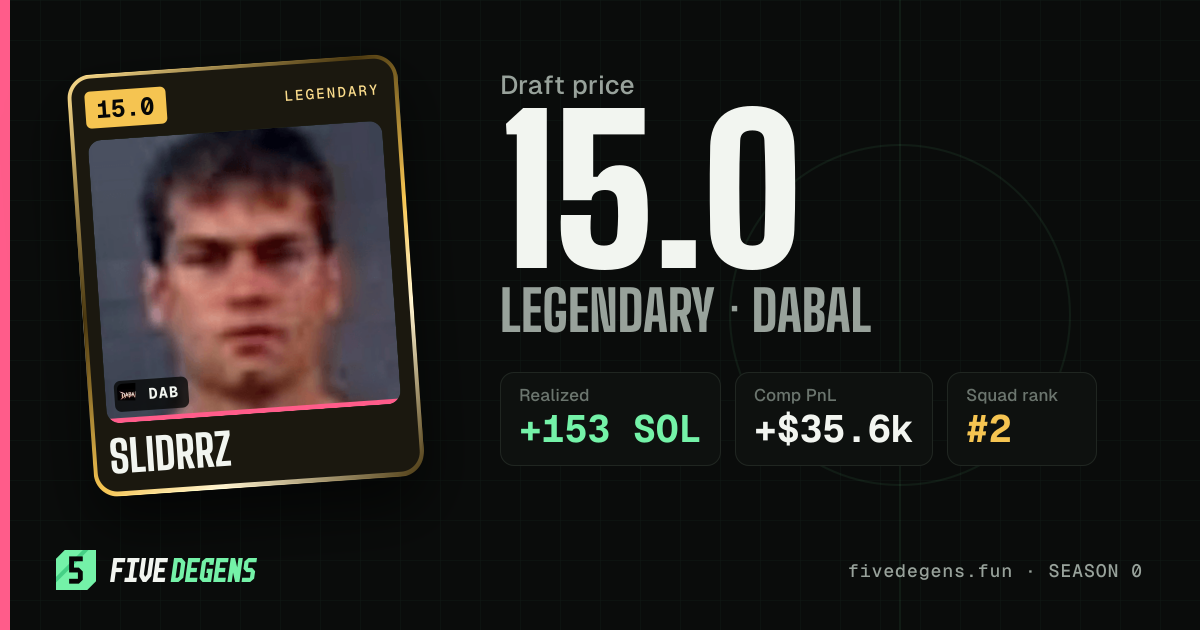 slidrrz share card