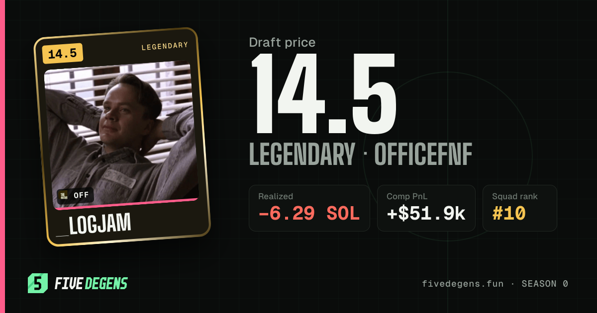 _logjam share card