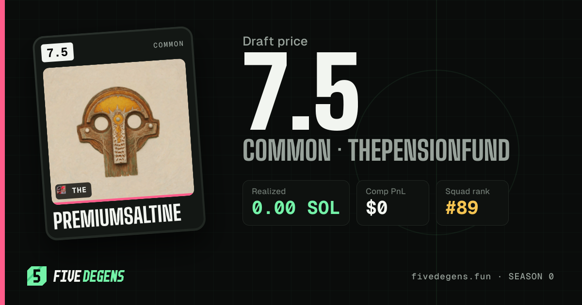 PremiumSaltine share card