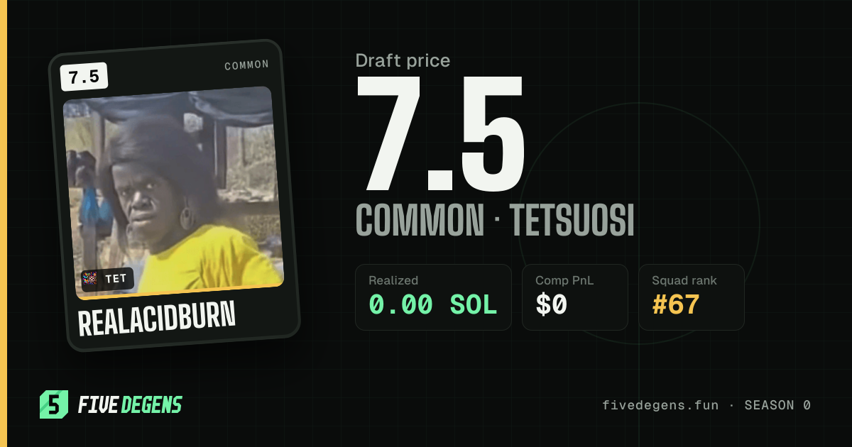 realacidburn share card
