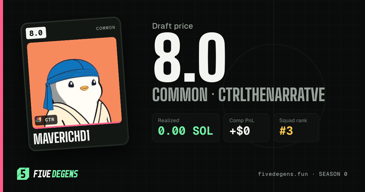 maverichd1 share card