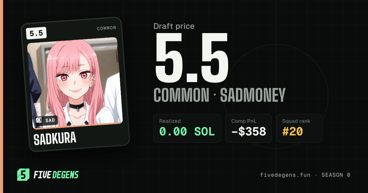 sadkura share card