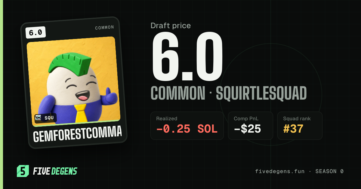 GemForestComma share card