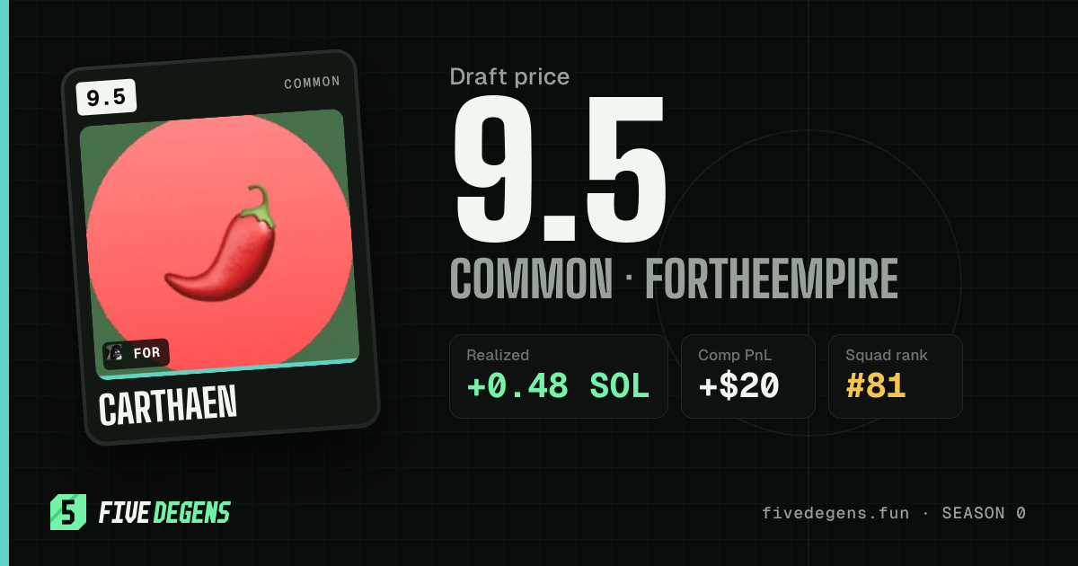 Carthaen share card