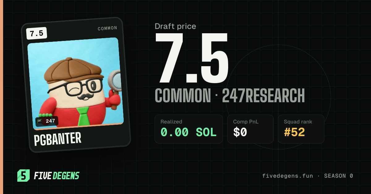 pgbanter share card