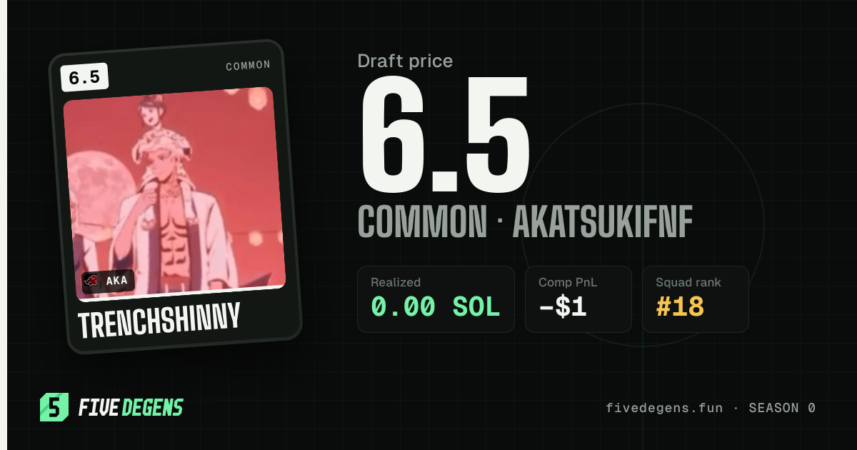 trenchshinny share card