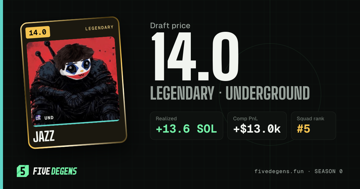 jazz share card