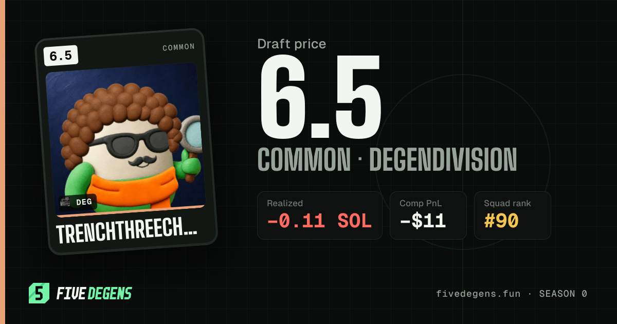 TrenchThreeChad share card