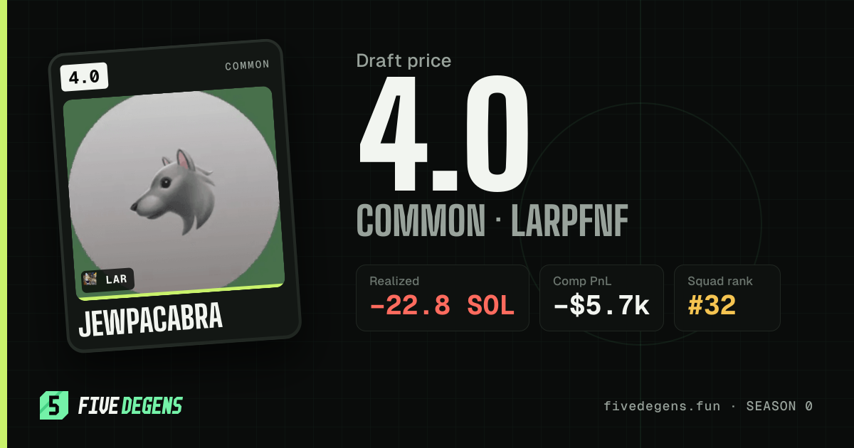 jewpacabra share card