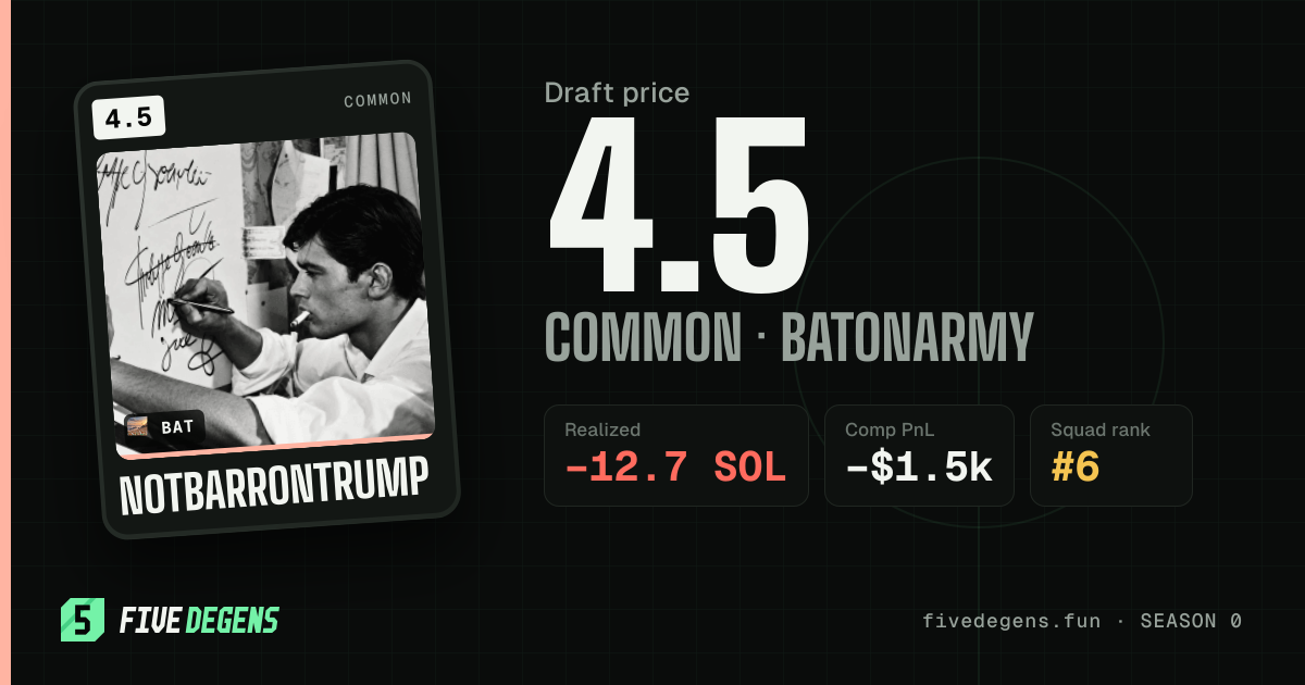 notbarrontrump share card