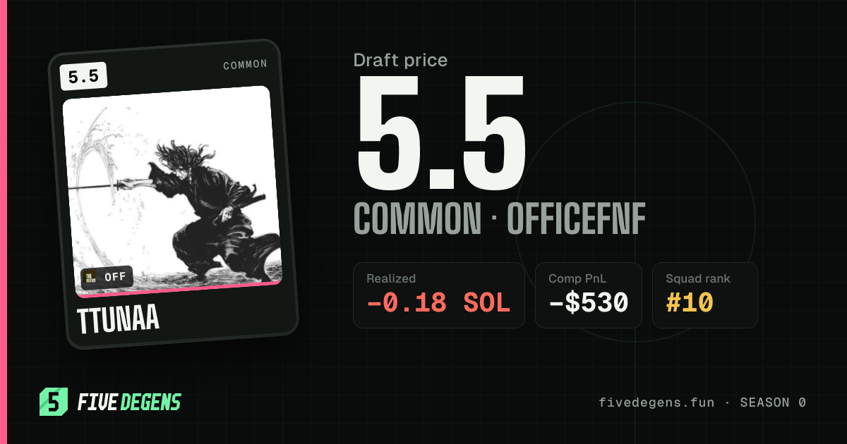 ttunaa share card