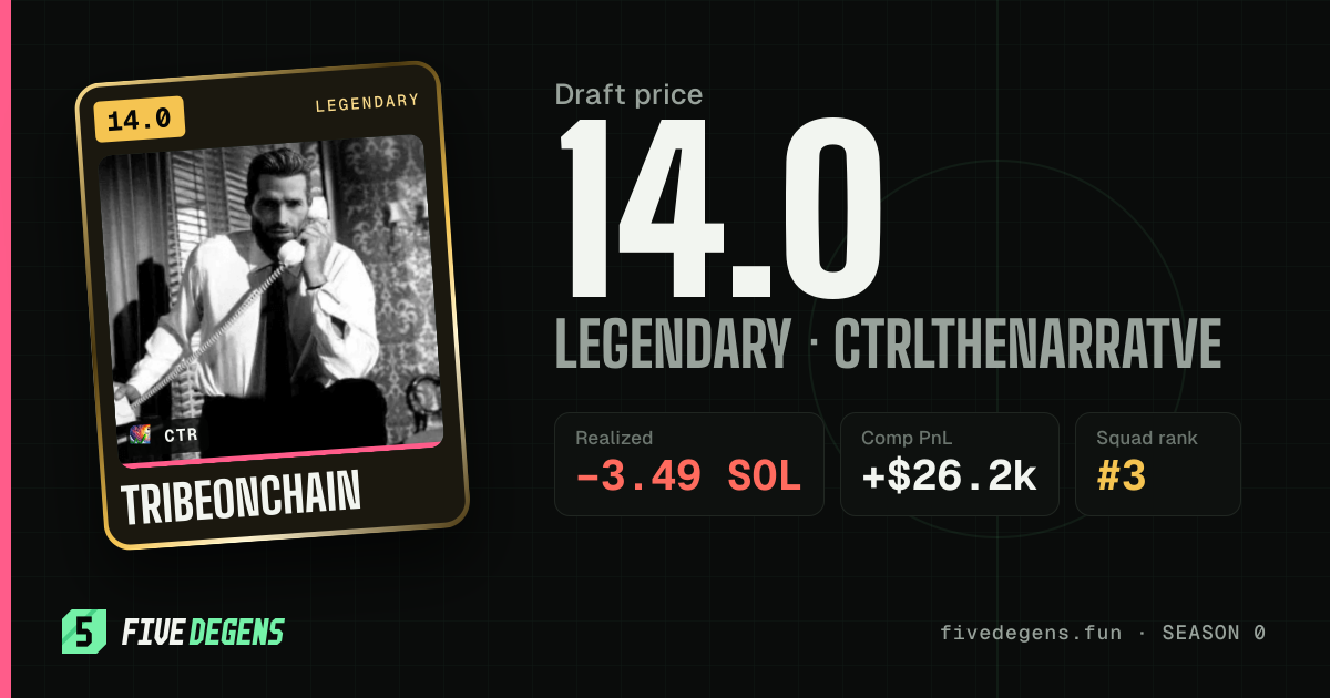 tribeonchain share card